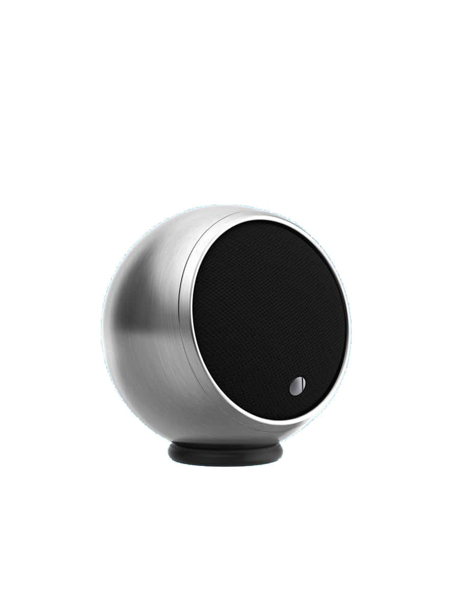 Gallo Micro Satellite Speaker in Stainless Steel