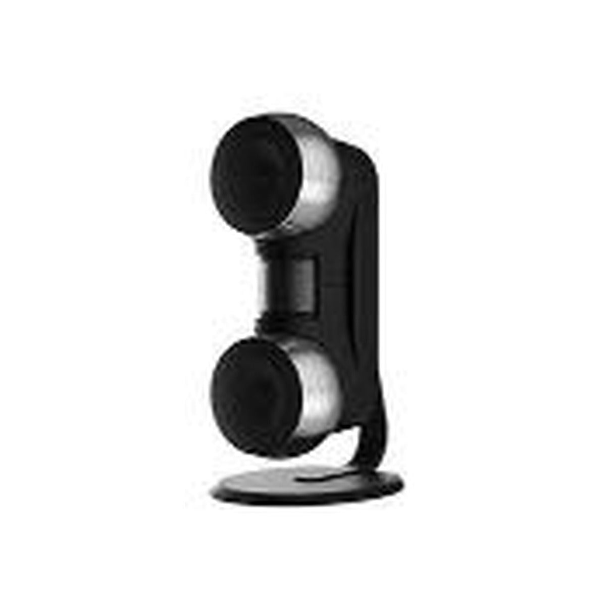 Gallo Strada 2 Side Speaker in Stainless Steel on Black