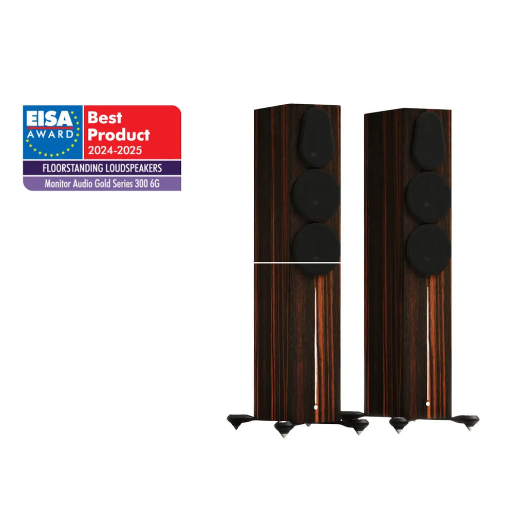 Monitor Audio Gold 300 F/Stander speaker in brown alternate view 6