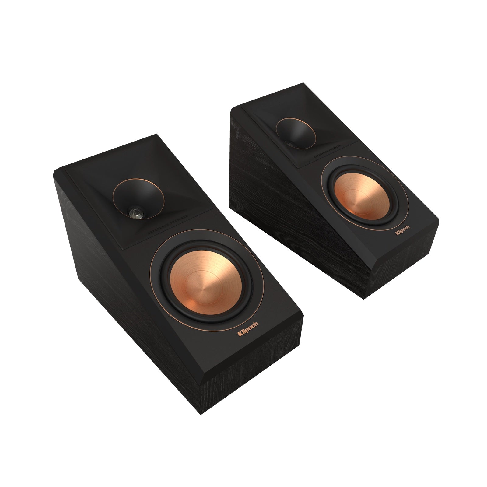 Klipsch RP-500SA II Surround Sound Speakers in black with grille