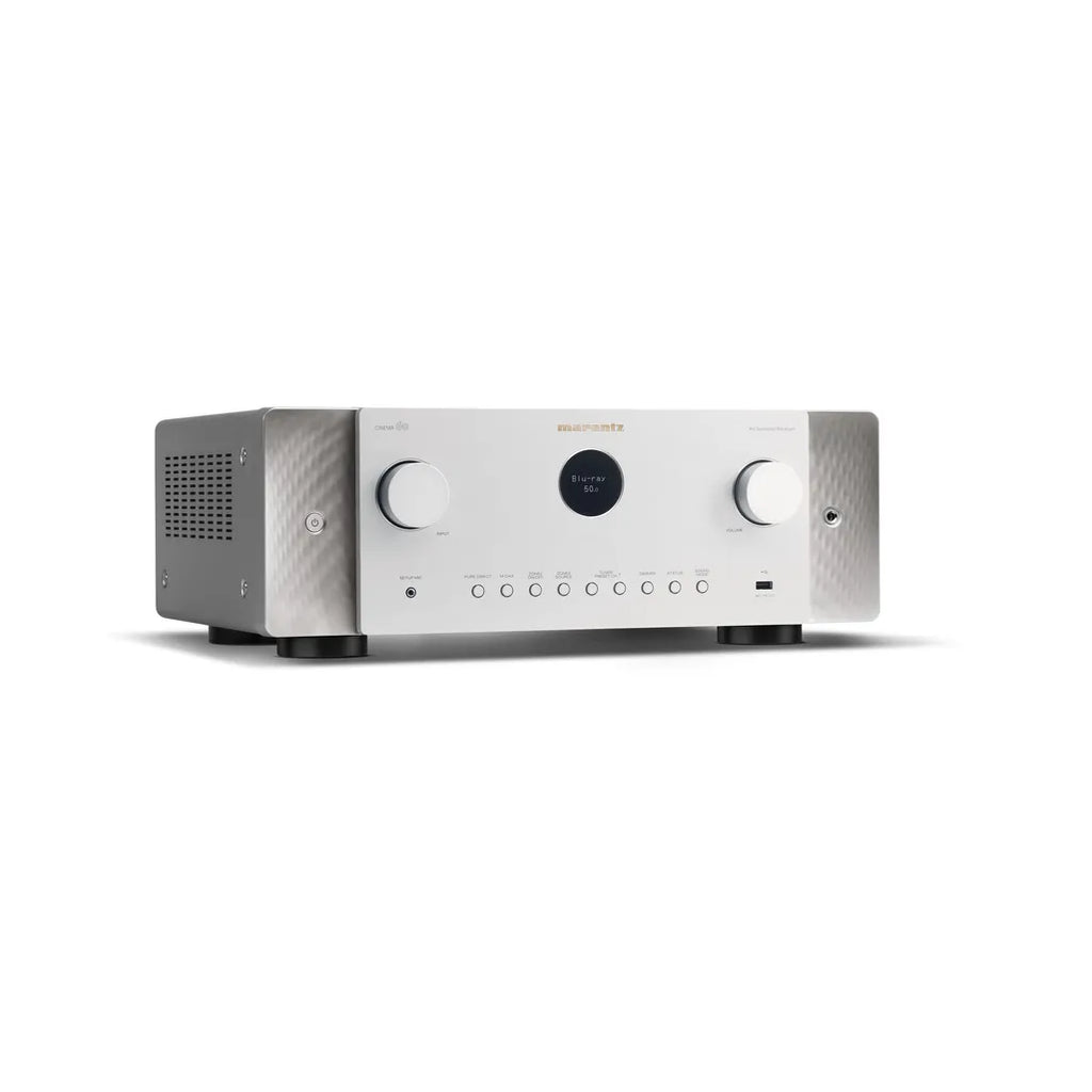 Marantz CINEMA60 AV Receiver in silver alternate view