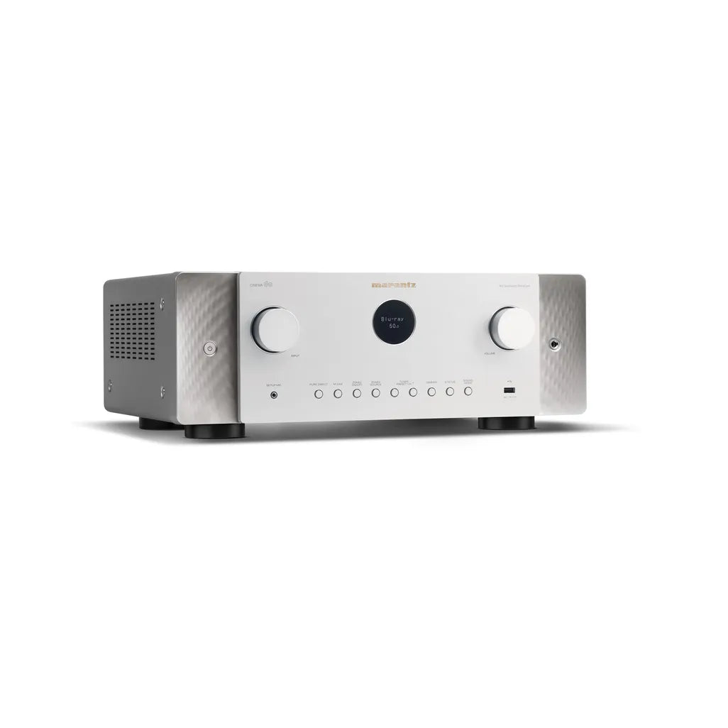 Marantz CINEMA60 AV Receiver in silver alternate view