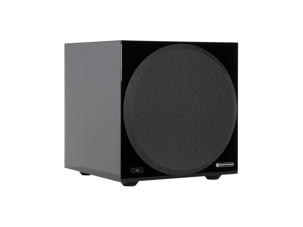 Monitor Audio Anthra W10 speaker in black with grille