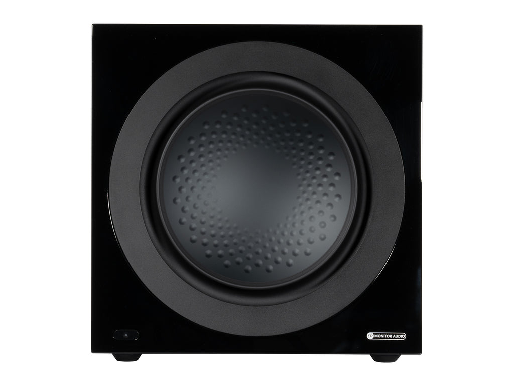Monitor Audio Anthra W15 speaker in black front view