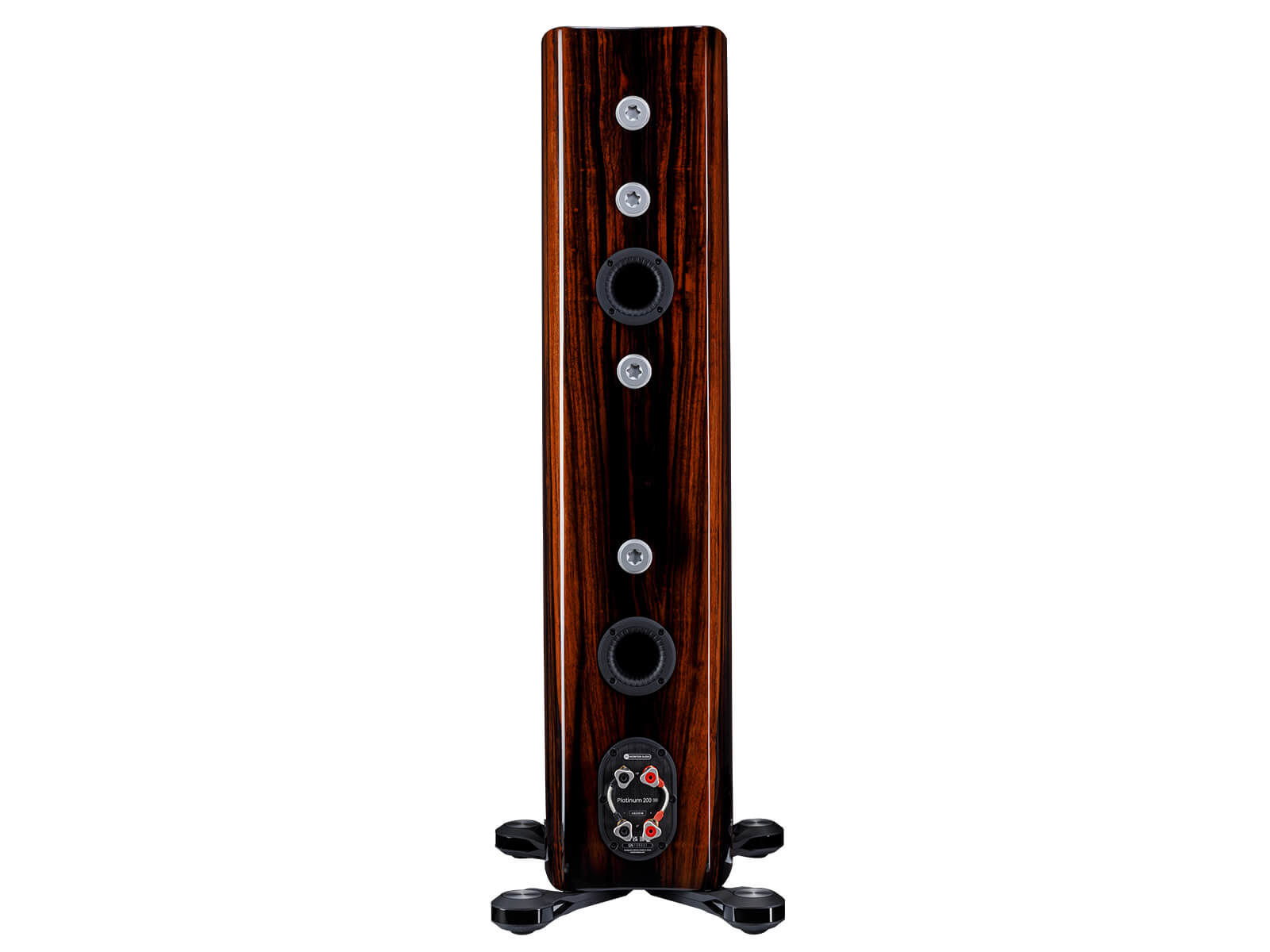 Monitor Audio Platinum 200 F/Stand rear view