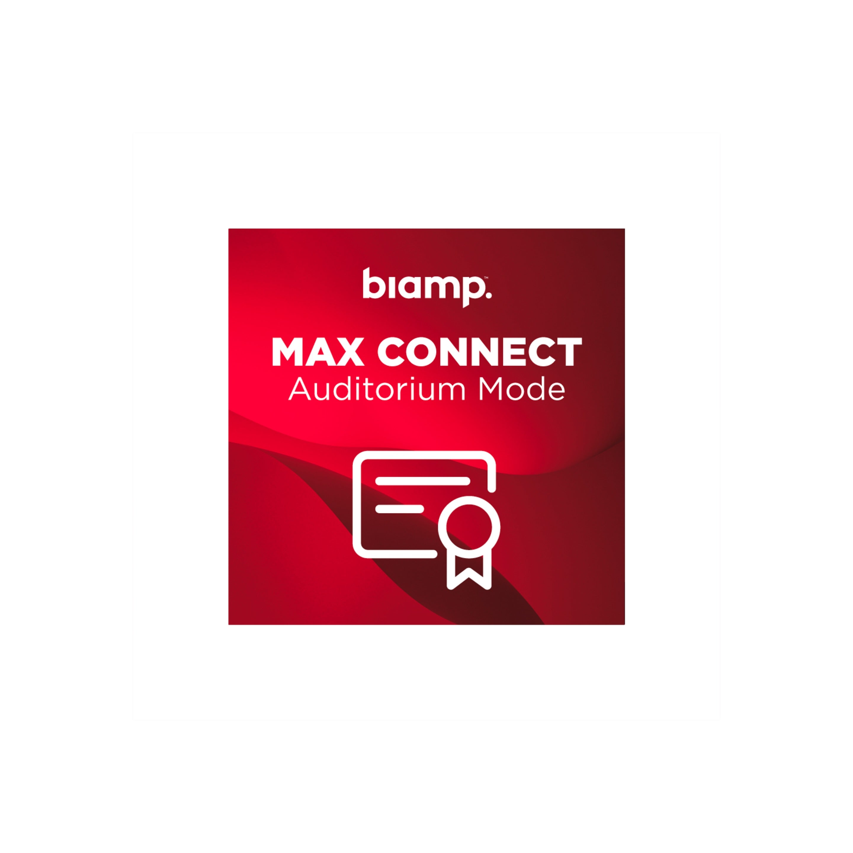 Biamp MAX Connect Auditorium Mode License - Auditorium Mode License - MAX Connect Auditorium Mode License