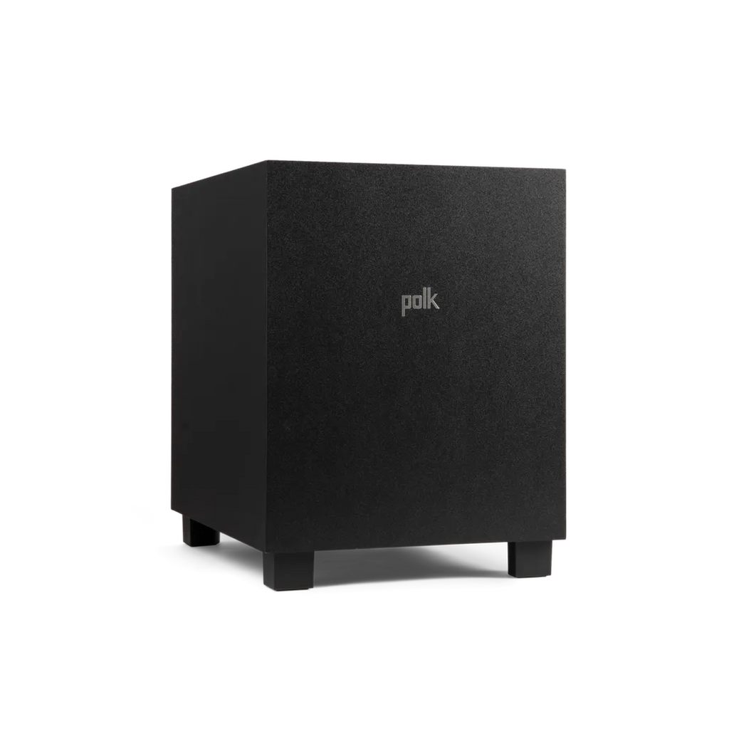 Polk Audio MXT10SUB Subwoofer in black with grille