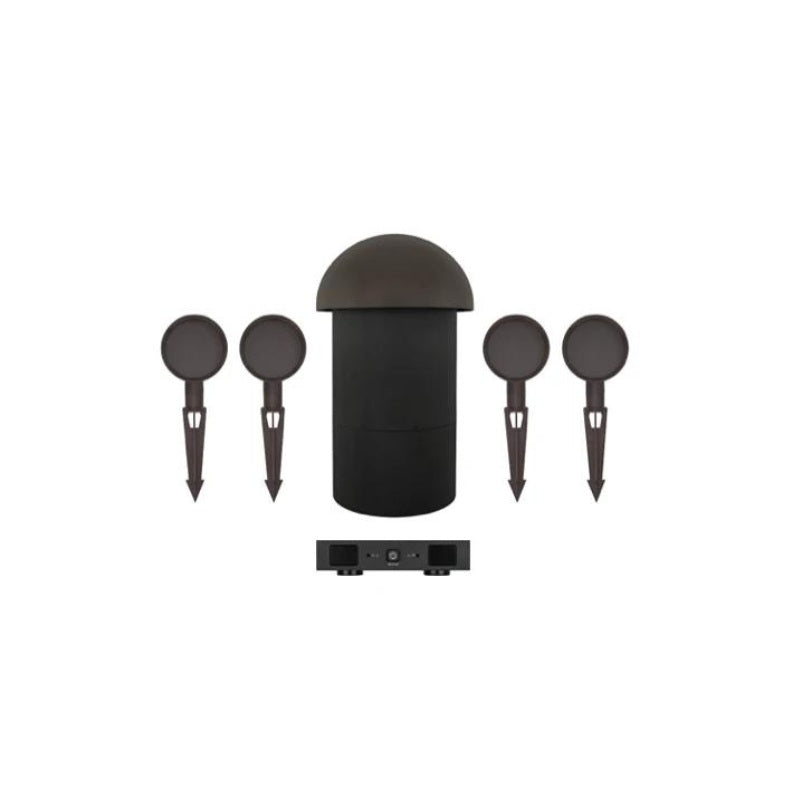 Open Box - Sonance Patio Series 4.1 - Garden Speaker System Incl Subwoofer and Amplifier alternate view