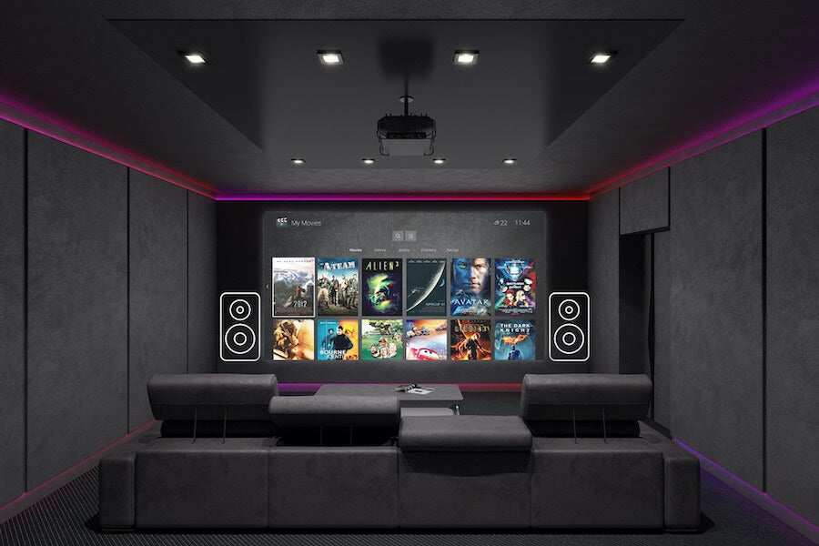 Smart Spaces - Complete Home Cinema player alternate view
