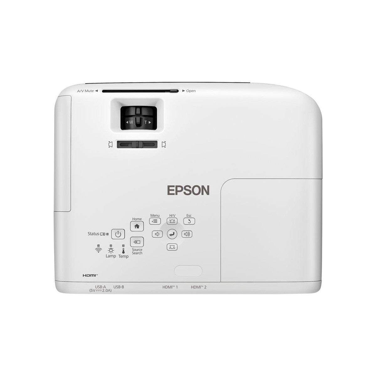 Epson EB-W55 Home Cinema Projector - view 2