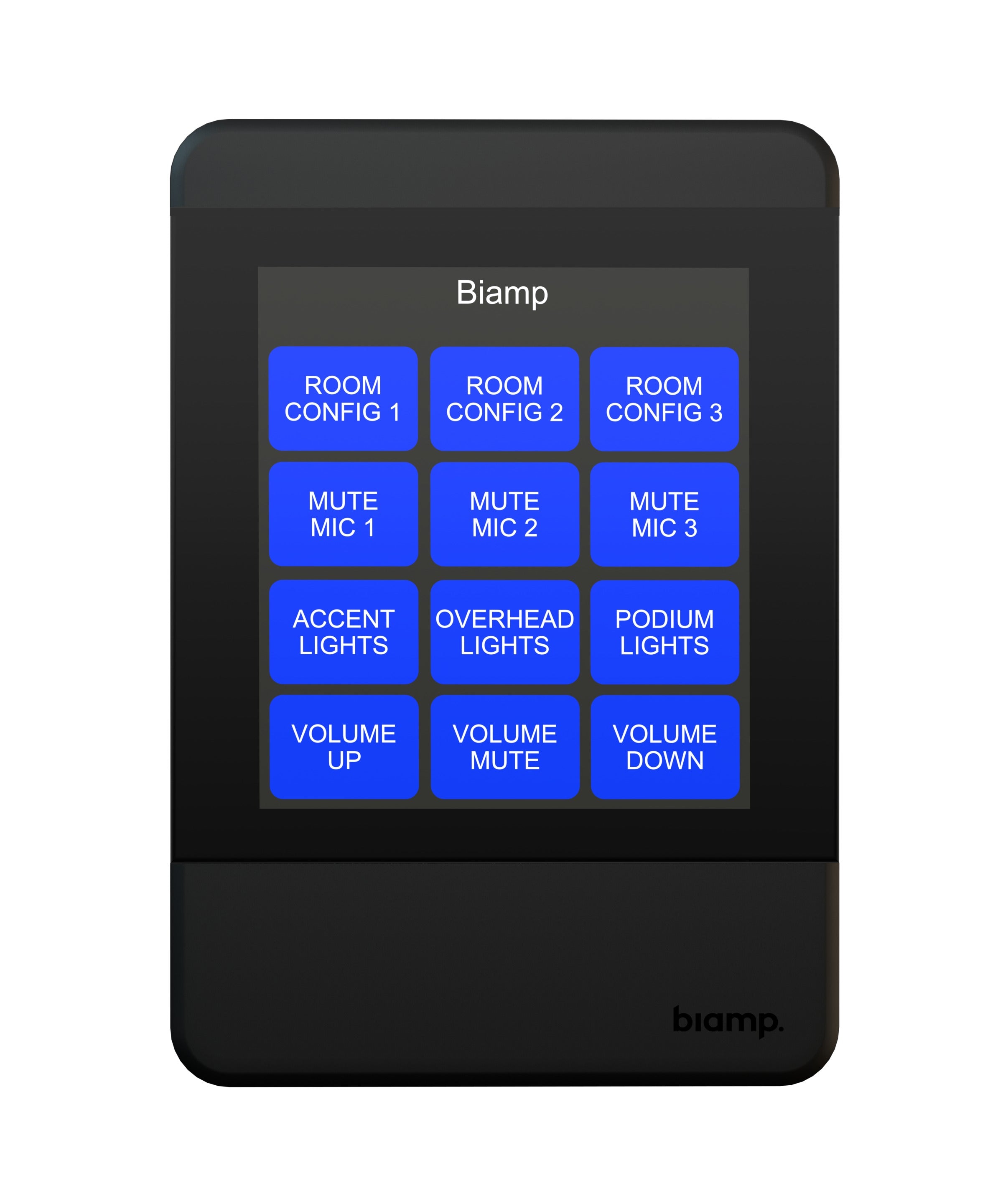 Biamp TEC-X2000BL - AV Touch Panel