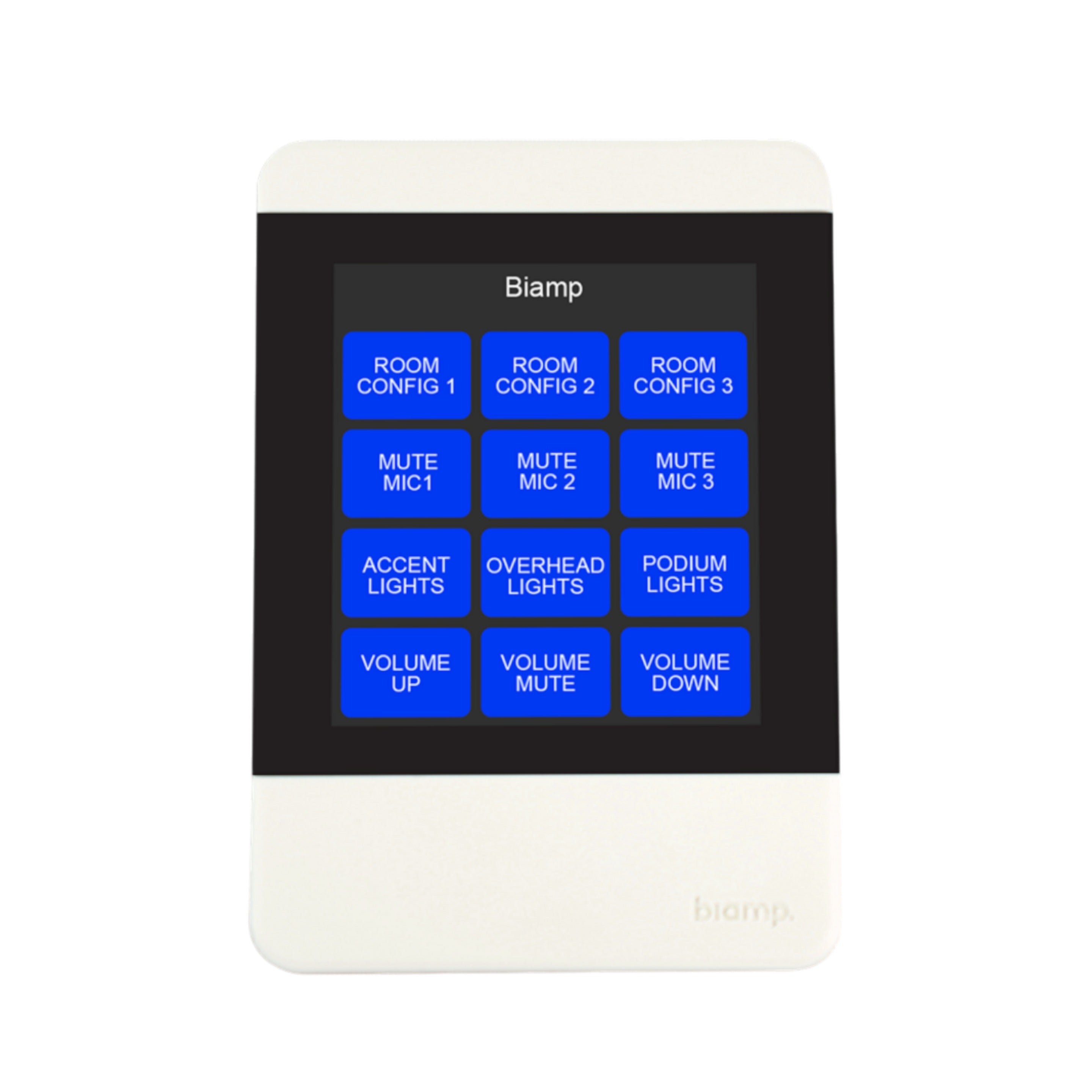 Biamp TEC-X2000WH - AV Touch Panel