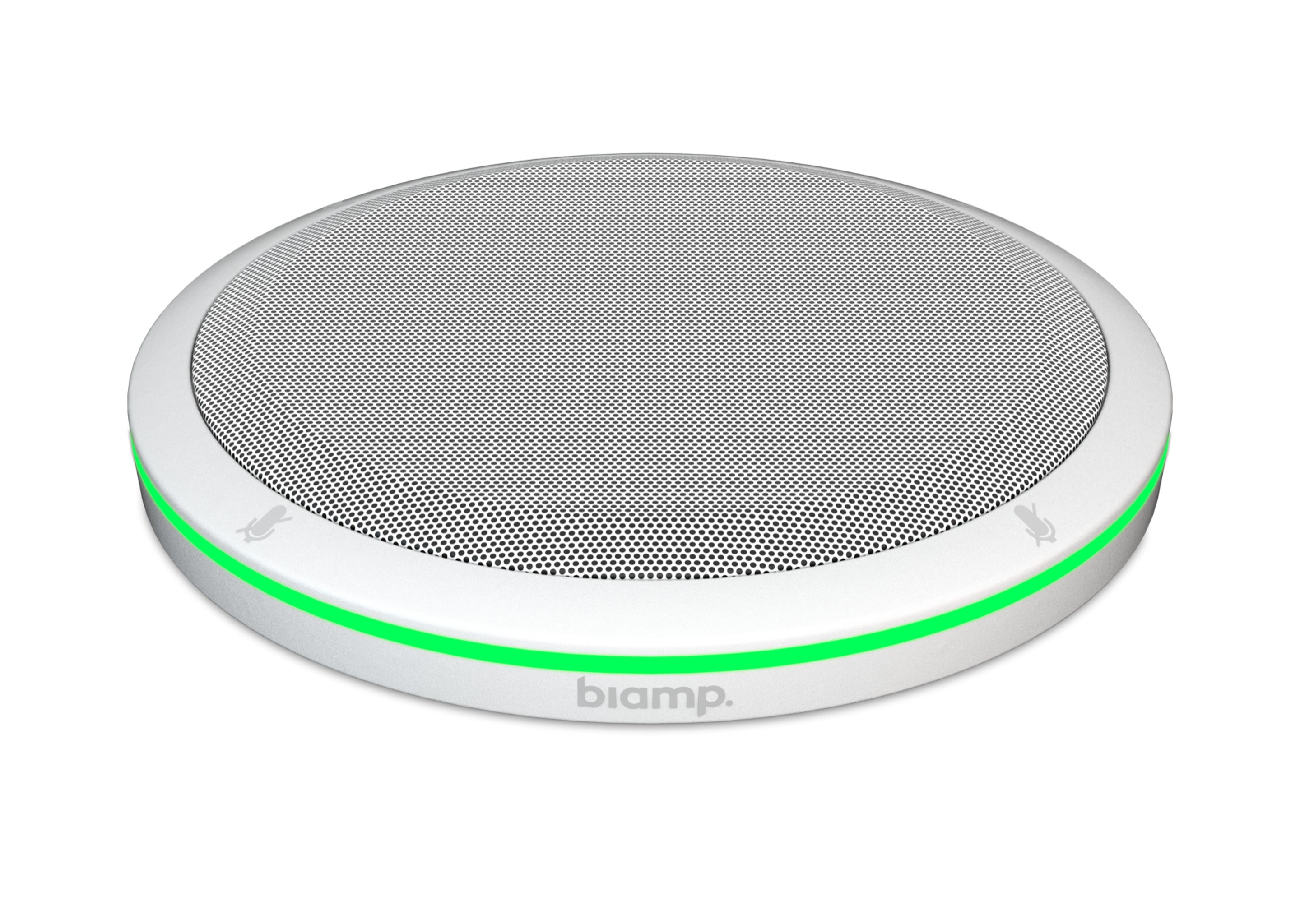 Biamp TTM-X White - Tabletop Beamtracking Microphone - Parlé TTM-X Tabletop Microphone (White)