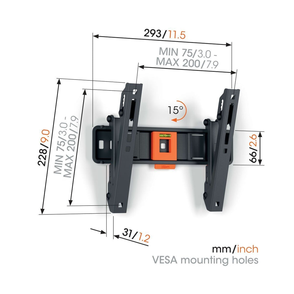 Vogel's TVM 1215 mount alternate view