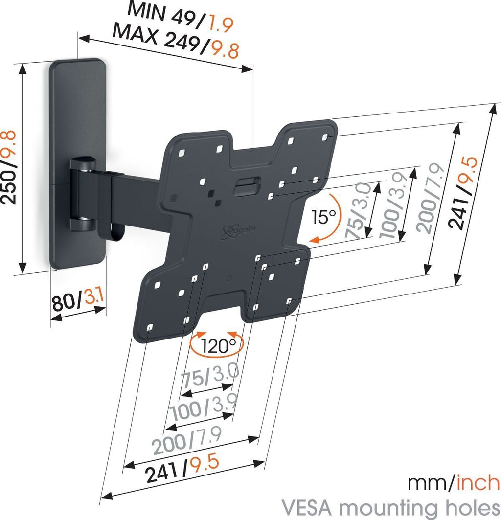 Vogel's TVM 1225 mount alternate view