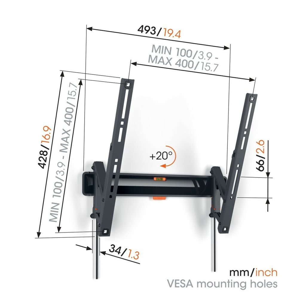 Vogel's TVM 3415 mount alternate view