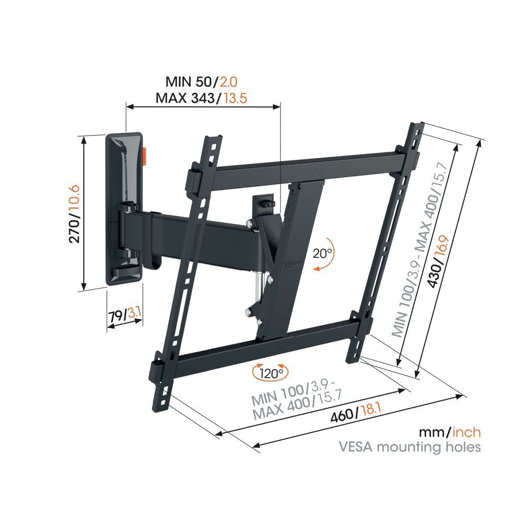 Vogel's TVM 3425 mount alternate view