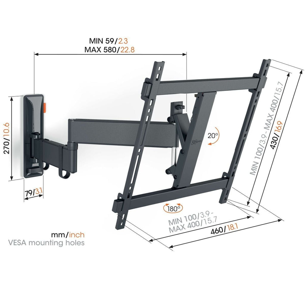 Vogel's TVM 3445 mount alternate view