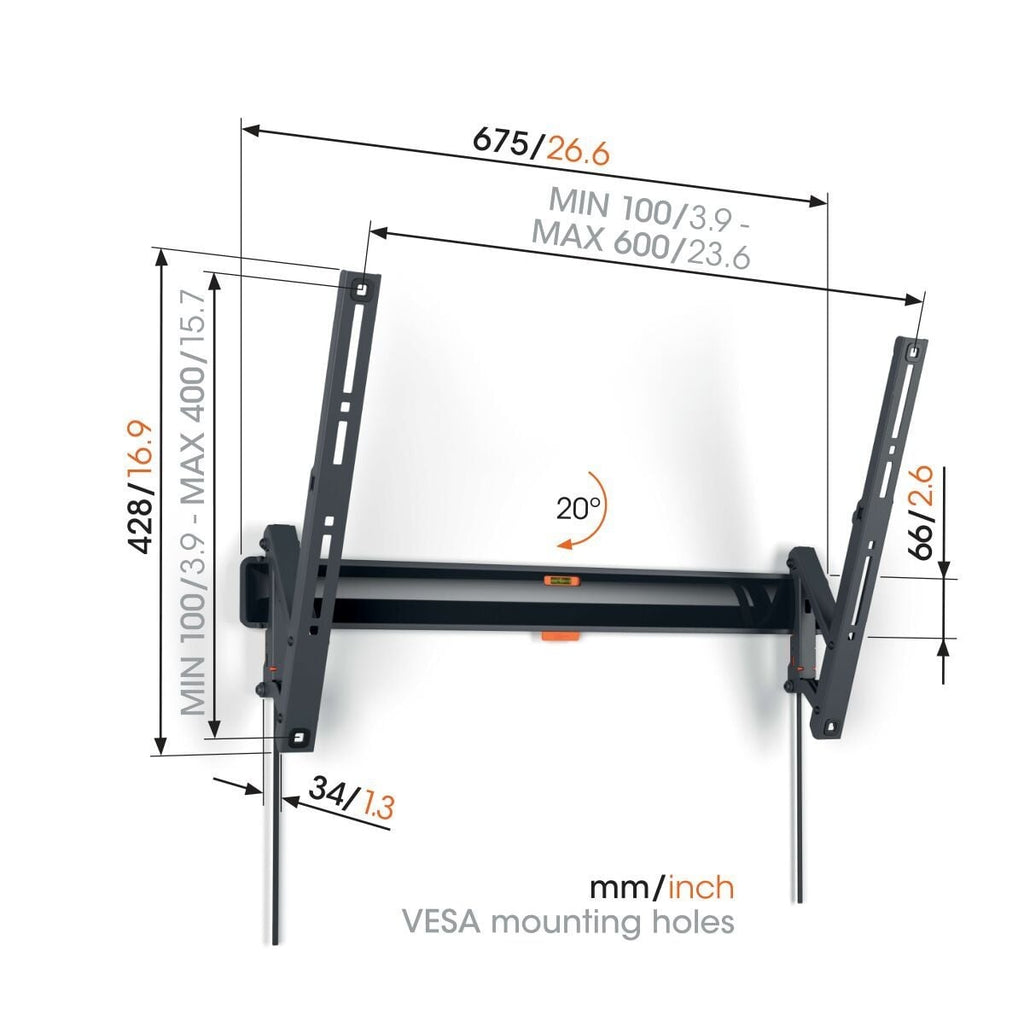 Vogel's TVM 3615 mount alternate view