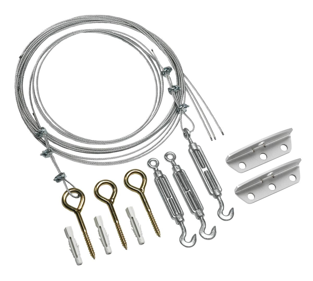 Vogel's PUA 9504 Connect-it Large Stabilisation KIT - Silver