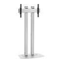 Vogel's FD 1864S Floorstand Double-pole 180 VESA 600X400 - Silver