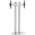 Vogel's FD 2084S Floorstand Double-pole 200 VESA 800X400 - Silver