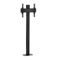 Vogel's FM 1844B Floormounted Fixed Single-pole 180 VESA 400X400 - Black
