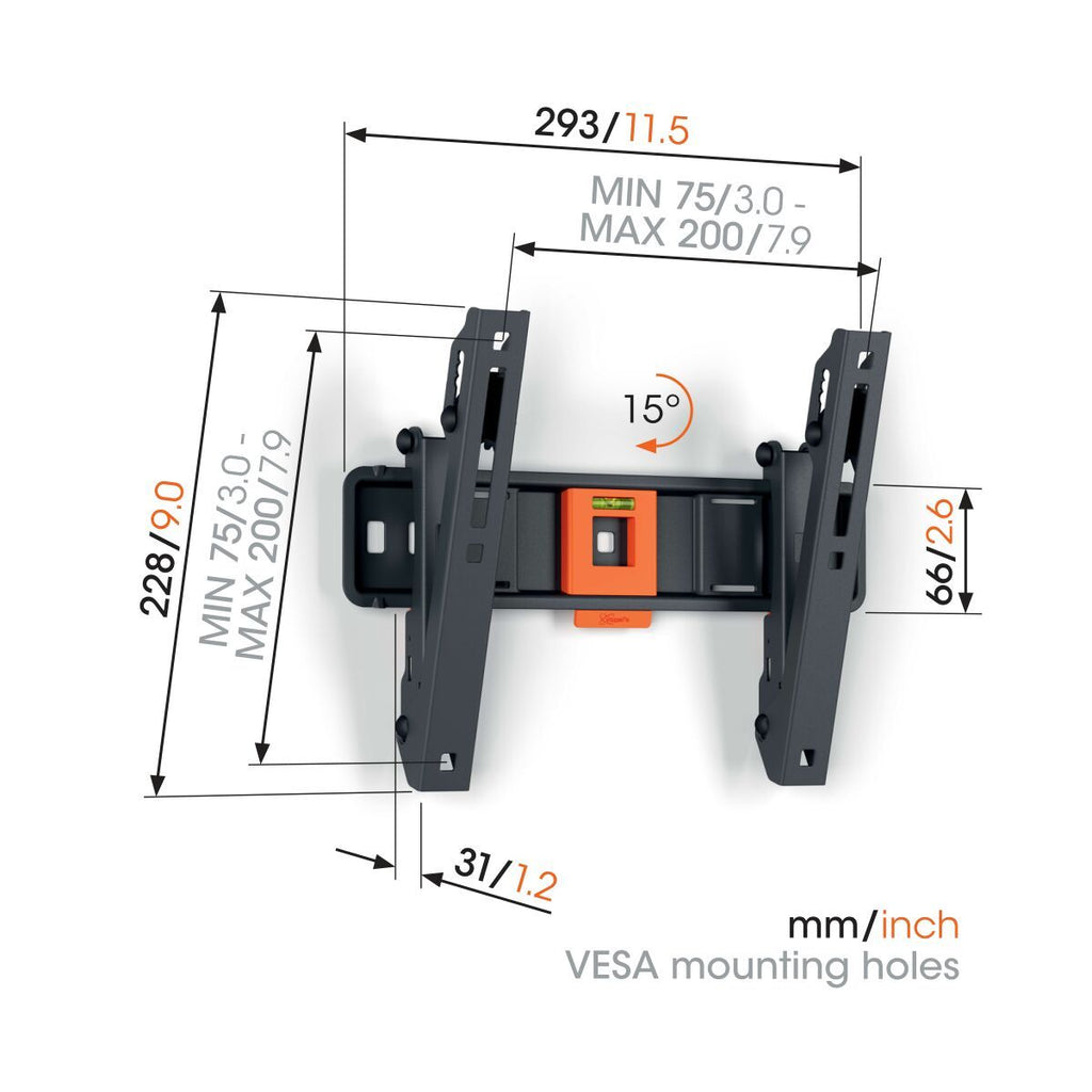 Vogel's TVM 1215 mount alternate view