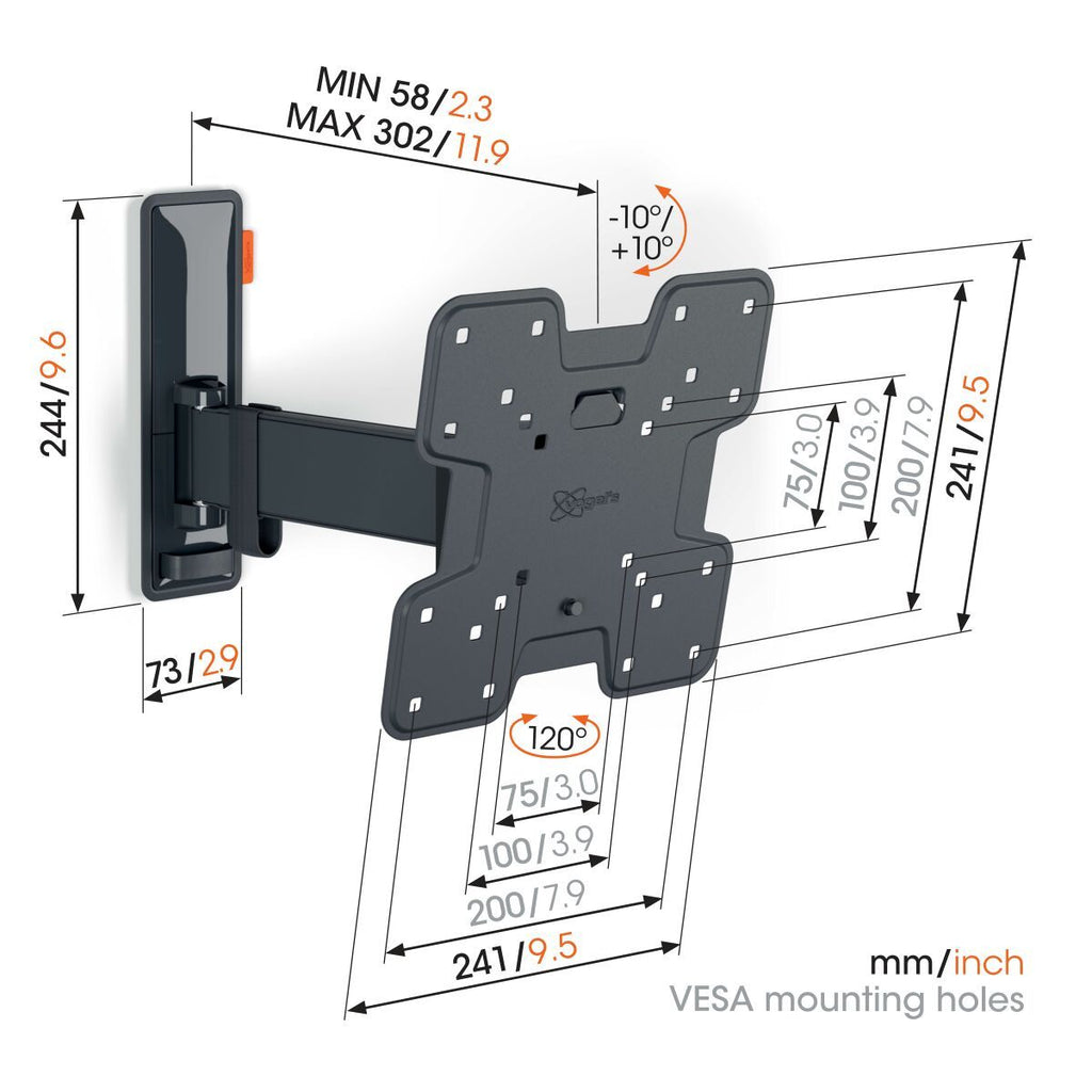 Vogel's TVM 3225 mount alternate view