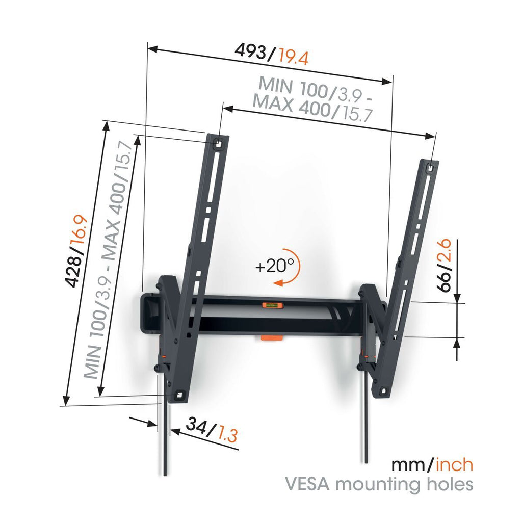 Vogel's TVM 3415 mount alternate view