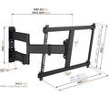 Vogel's TVM 3845 Full Motion+ Mount XL - Black