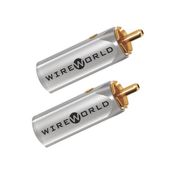 Wireworld Gold-Tube RCA Plugs 7mm - 2 Pack