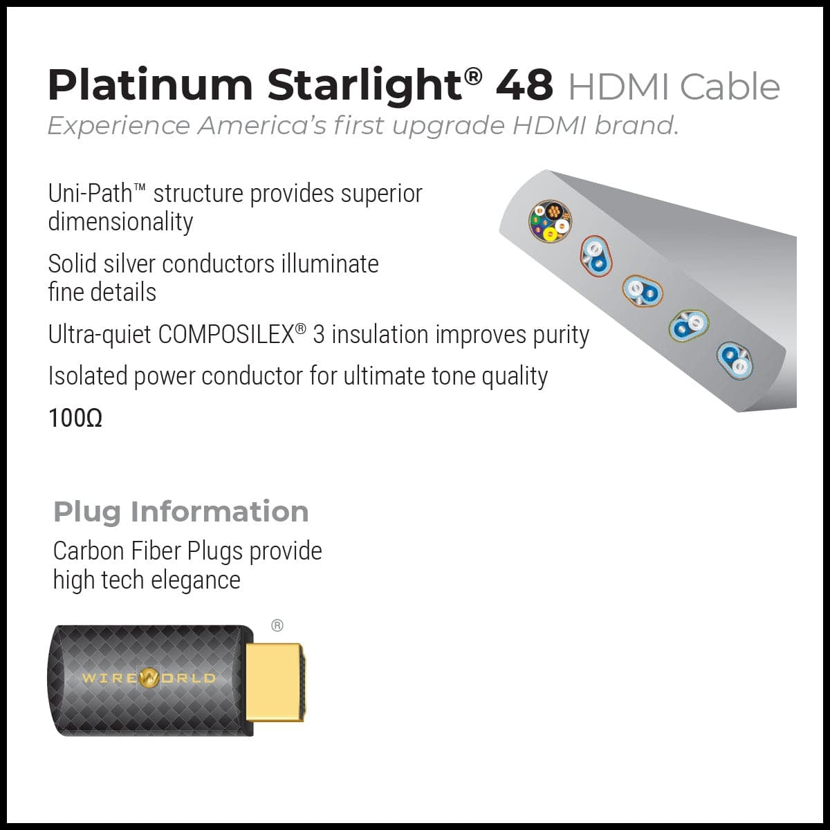 Wireworld Platinum Starlight 48 HDMI Cable packaging