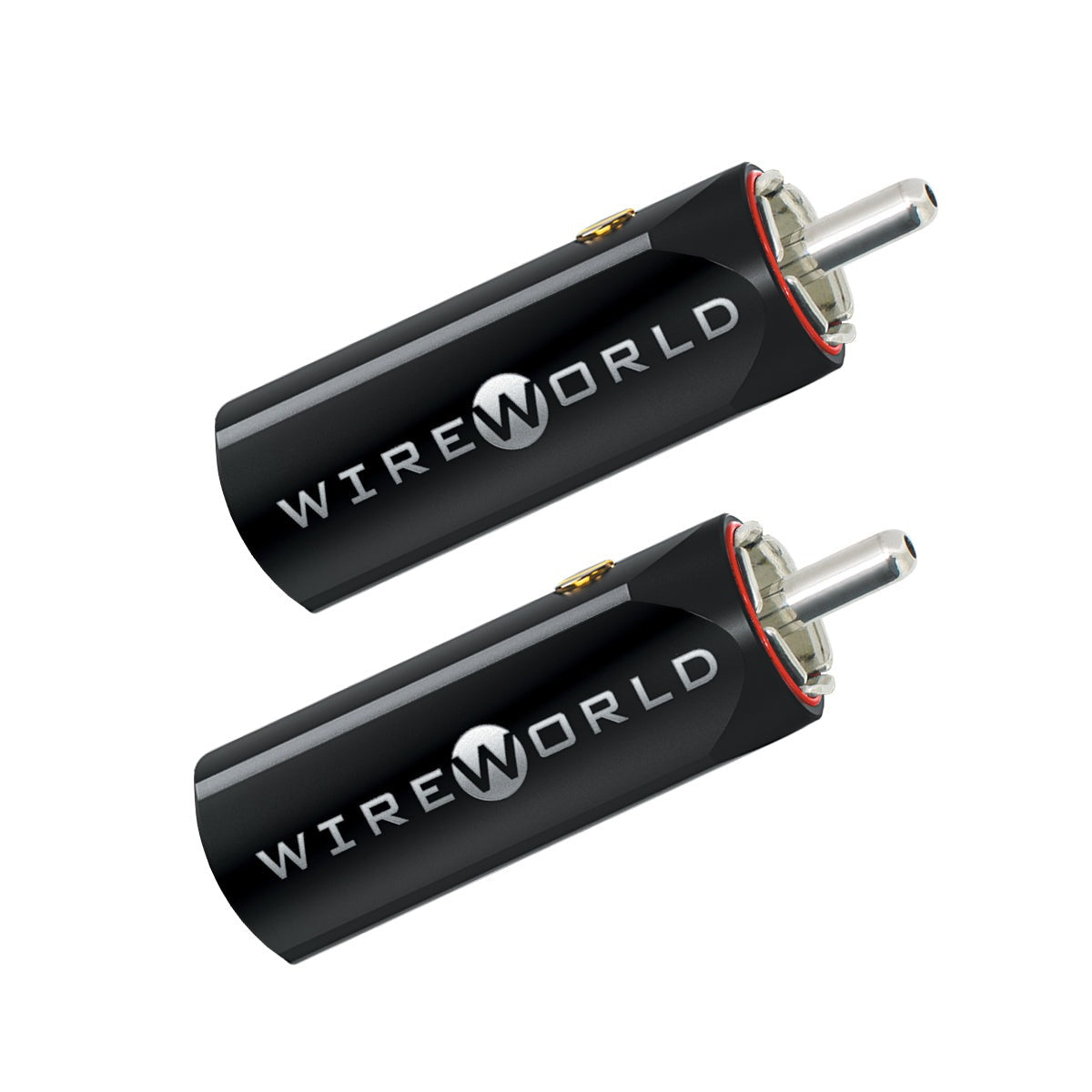 Wireworld Silver-Tube RCA Plugs 8.5mm - 2 Pack