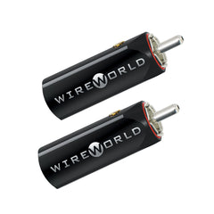 Wireworld Silver-Tube RCA Plugs 8.5mm - 2 Pack