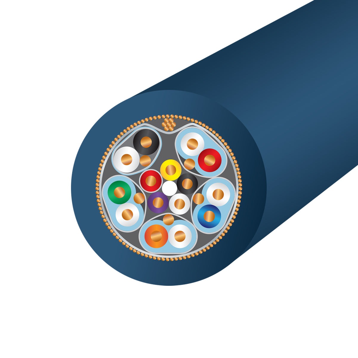 Wireworld Sphere 48 HDMI Cable construction detail