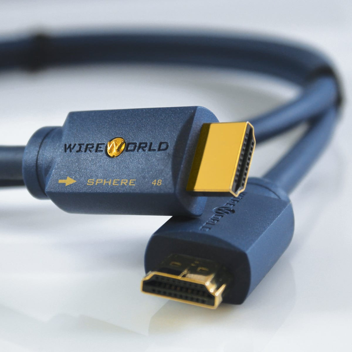 Wireworld Sphere 48 HDMI Cable installed view