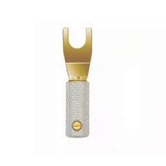 Wireworld Uni-Term Gold Banana and Spade Set - 8 Pack