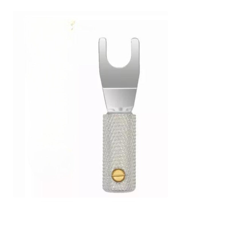 Wireworld Uni-Term Silver Banana and Spade Set - 8 Pack