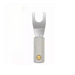 Wireworld Uni-Term Silver Banana and Spade Set - 8 Pack